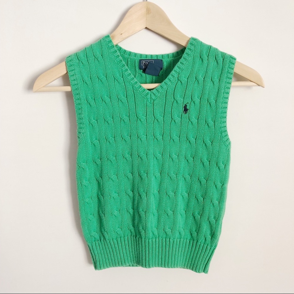 Youth Polo by Ralph Lauren Sweater Vest - Size 5
